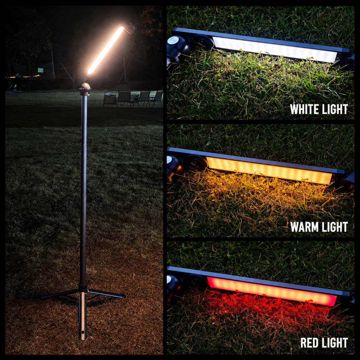 ThistleRay Z6 Telescopic Camping Light